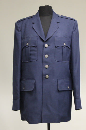 US AF Air Force Dress Coat with Shoulders - 8405-01-224-3268 - 42L - Used