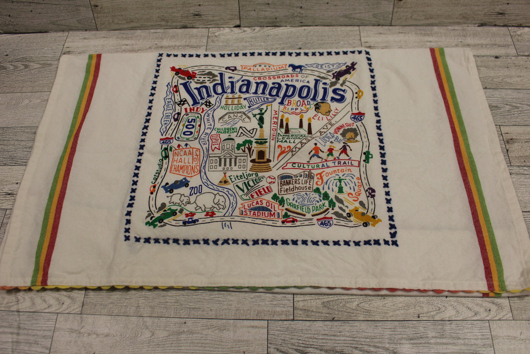 Catstudio Indianapolis Dish Hand Bar Tea Towel - Travel Souvenir - Used