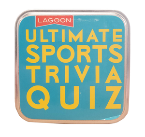 Lagoon Ultimate Sports Trivia Quiz in Tin - New