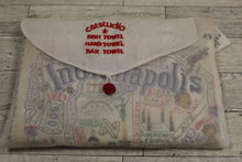 Load image into Gallery viewer, Catstudio Indianapolis Dish Hand Bar Tea Towel - Travel Souvenir - Used