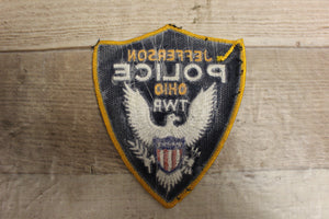 Jefferson Police Ohio TWR Patch - Used