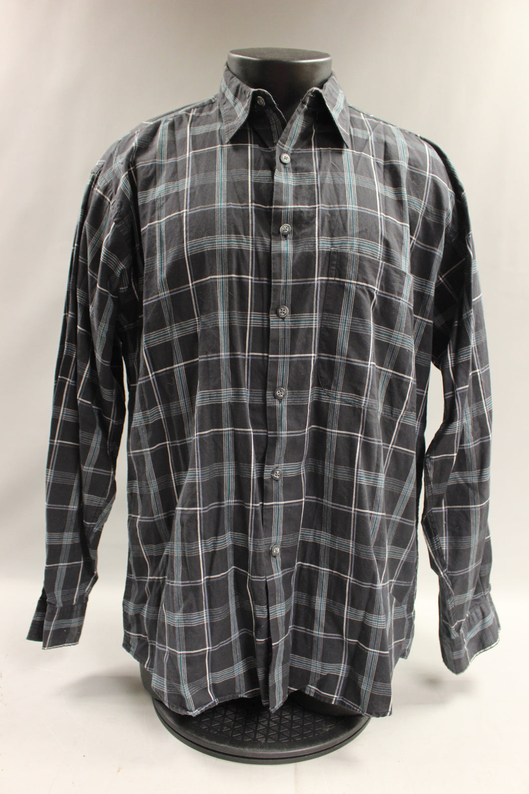 Henry Grethel Men's Plaid Shirt - Large - Used