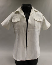 Load image into Gallery viewer, US Navy Women&#39;s Short Sleeve White Dress Shirt -Size: 32 -8410-01-152-7620 -Used