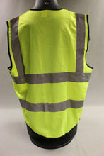 Load image into Gallery viewer, Neon Lime Green Safety Vest - Size: XL - New