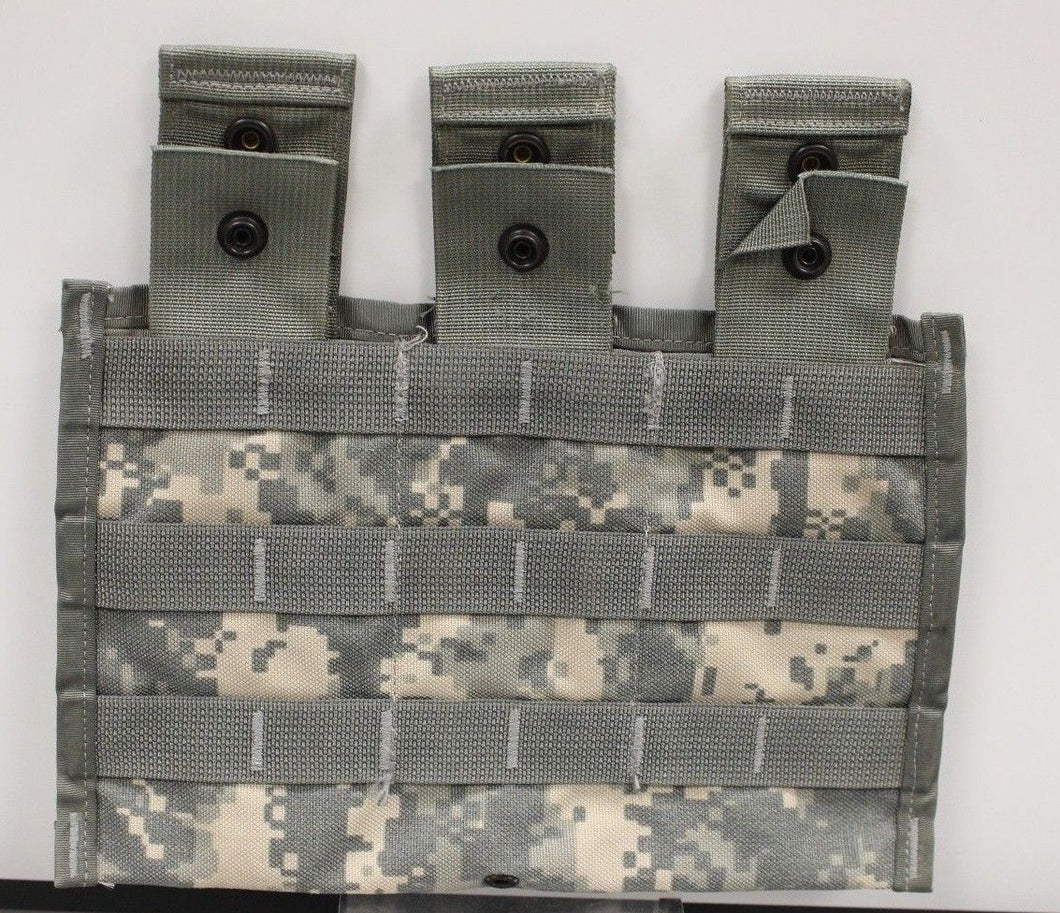 US Army Molle Triple Magazine Pouch - ACU - 8465-01-525-0598 - 3x30 - Grade B