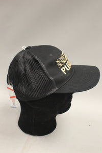 Purdue Baseball Cap - Black & Gold Flag - Adjustable - Used