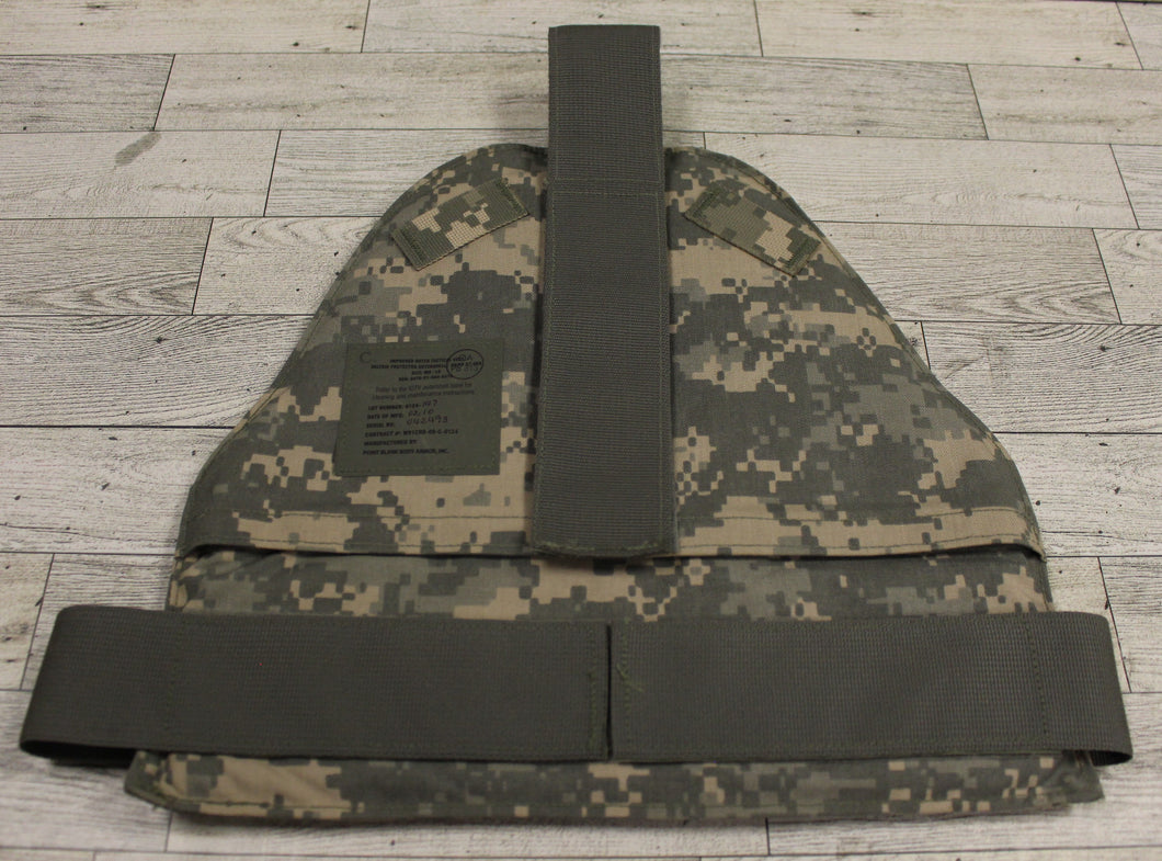 Improved Outer Tactical Vest Deltoid Protector with Insert - XSmall/Small - ACU - Used