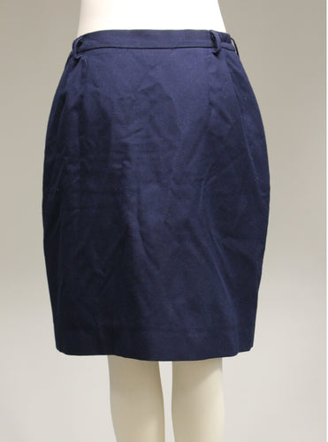 AF Air Force Dress Blue Women's Skirt - Straight - Hemmed - 10 Womens Long -Used