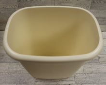 Load image into Gallery viewer, Rubbermaid Vanity Wastebasket Trashcan - 14 Quart - Beige - 2958 - Used