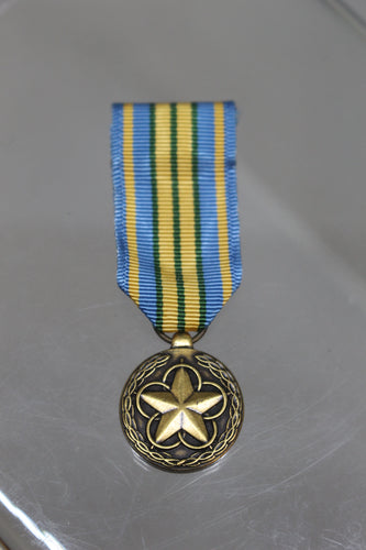 Military Outstanding Volunteer Service Miniature Medal - Used