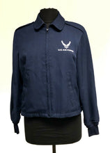 Load image into Gallery viewer, US DSCP AF Air Force Women&#39;s Blue Lightweight Jacket with Logo - 22XL - Used