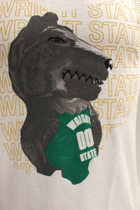 Wright State University WSU Right At Home T-Shirt - Small - NWOT