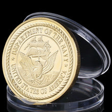 Load image into Gallery viewer, Department of the Navy Seal Team Challenge Coin - Sea Land Air - New