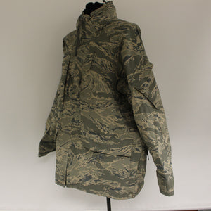 USAF APECS ABU All Purpose Environmental Camouflage Parka - Small Long - Used