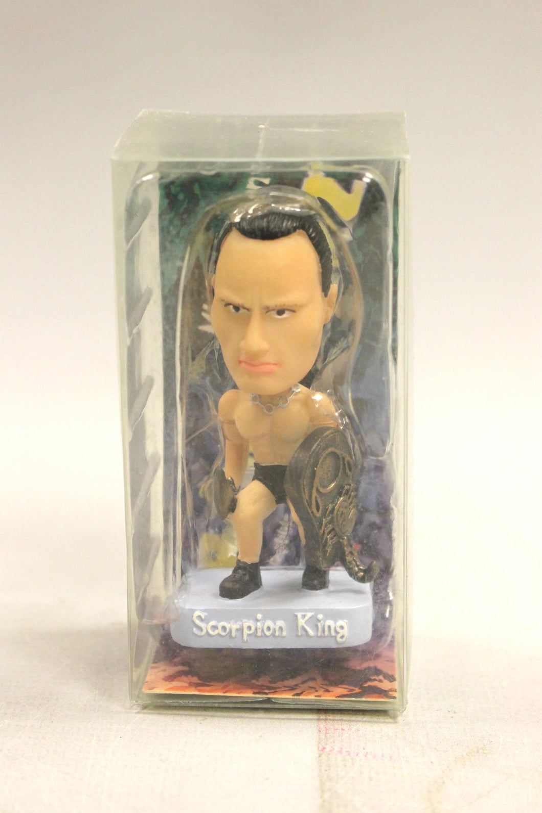 Mini Bobblerz Scorpion King Action Figure - New