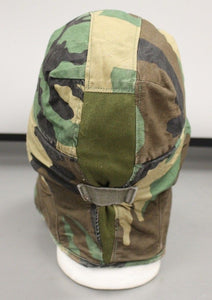 Cold Weather Insulated Woodland Helmet Liner Cap - Size: 7 - 8415-01-099-7845