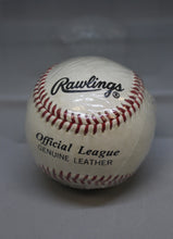 Load image into Gallery viewer, Florida Marlins Chuck Carr #21 &amp; John Roper Autograph Signed Rawlings Baseball