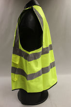 Load image into Gallery viewer, Neon Lime Green Safety Vest - Size: XL - New