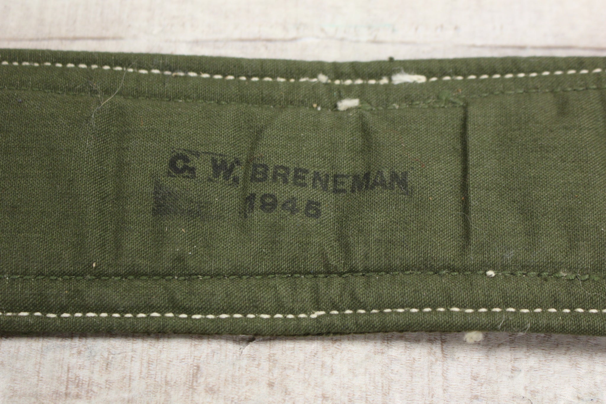 US Military WW II 1945 Shoulder Pad/Rifle Sling Pad – Military Steals ...