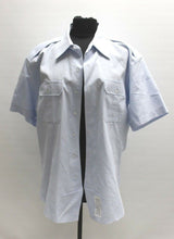 Load image into Gallery viewer, US Air Force AF Men&#39;s Dress Blue Short Sleeve Shirt - 15-1/2 - 8405-00-160-9427