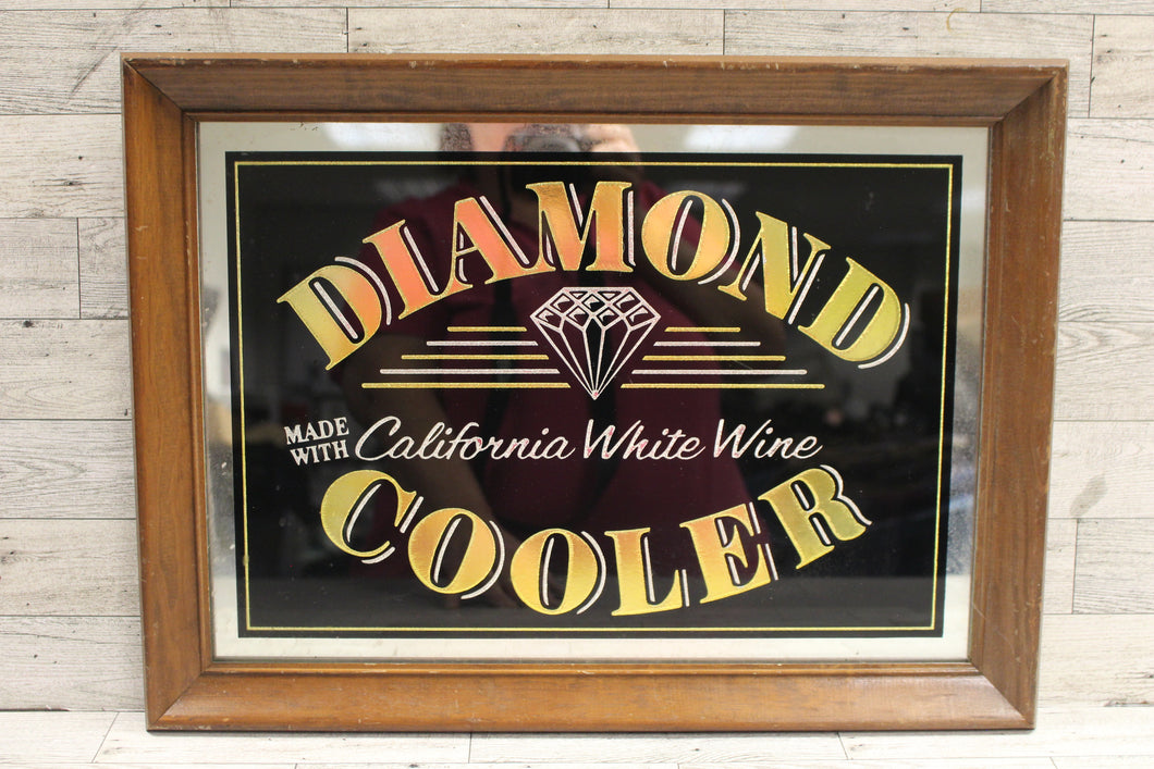 Vintage Diamond Coolers Framed Bar Sign -19