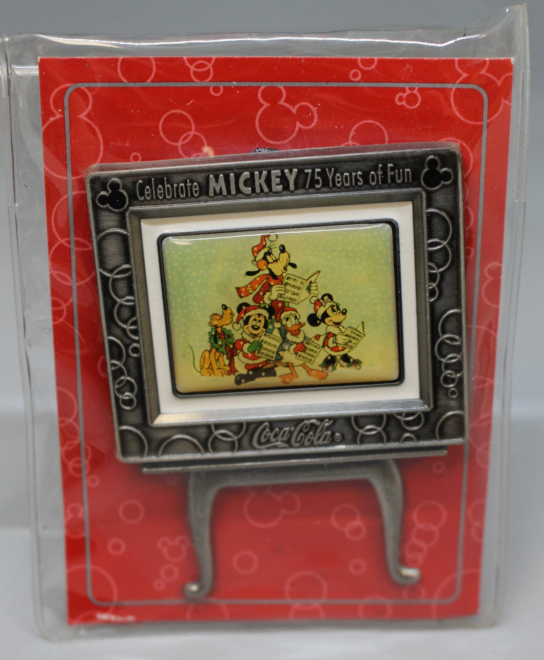 Coco-Cola Celebrate Mickey 75 Years of Fun Picture Frame Easel - New