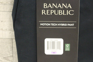 Banana Republic Motion Tech Hybrid Pant - Size: 30 - Black - New