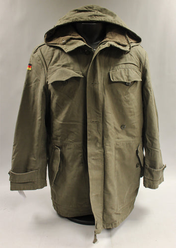 1980s Feuchter Ringelai Germany Army Lined Parka Jacket - Various Sizes - Used