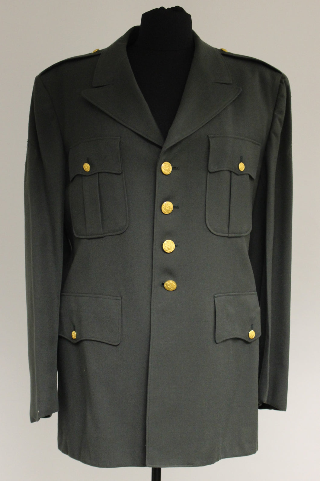 US Army Class As Men's Wool Green Dress Coat / Jacket - 39XL - 8405-286-5160