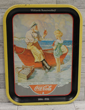 Load image into Gallery viewer, Coca-Cola Coke &quot;Sea Captain&quot; Tray - Through All The Years 1886-1936 - Used