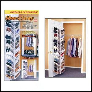 Over The Door Shoe Organizer 30 Pair