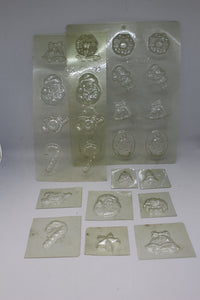 Christmas Chocolate Candy Mold Set - Used