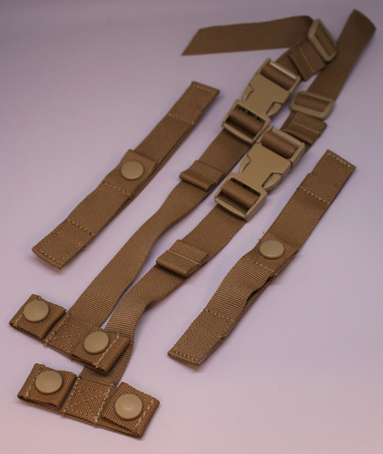 USMC Eagle Industries Assault Pack SPC Scalable Plate Carrier Strap Kit - Coyote - New