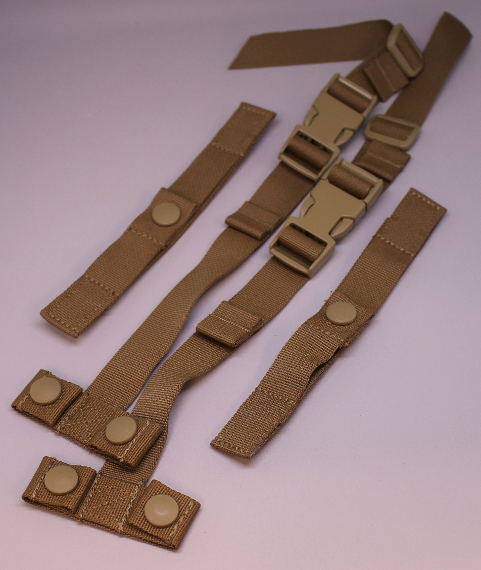 USMC Eagle Industries Assault Pack SPC Scalable Plate Carrier Strap Kit - Coyote - New