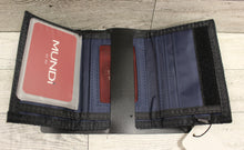 Load image into Gallery viewer, Mundi Trifold Wallet - Navy - RFID Protection - New