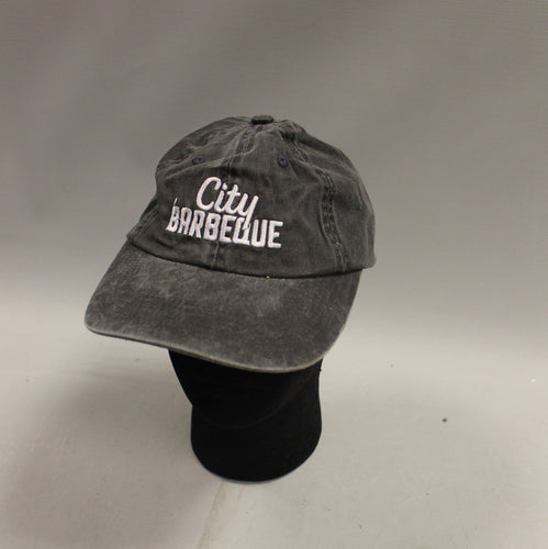 City Barbecue Baseball Cap - Adjustable - Gray - Used