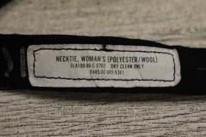 US Military Women's Necktie - 8445-00-005-5311 - Used