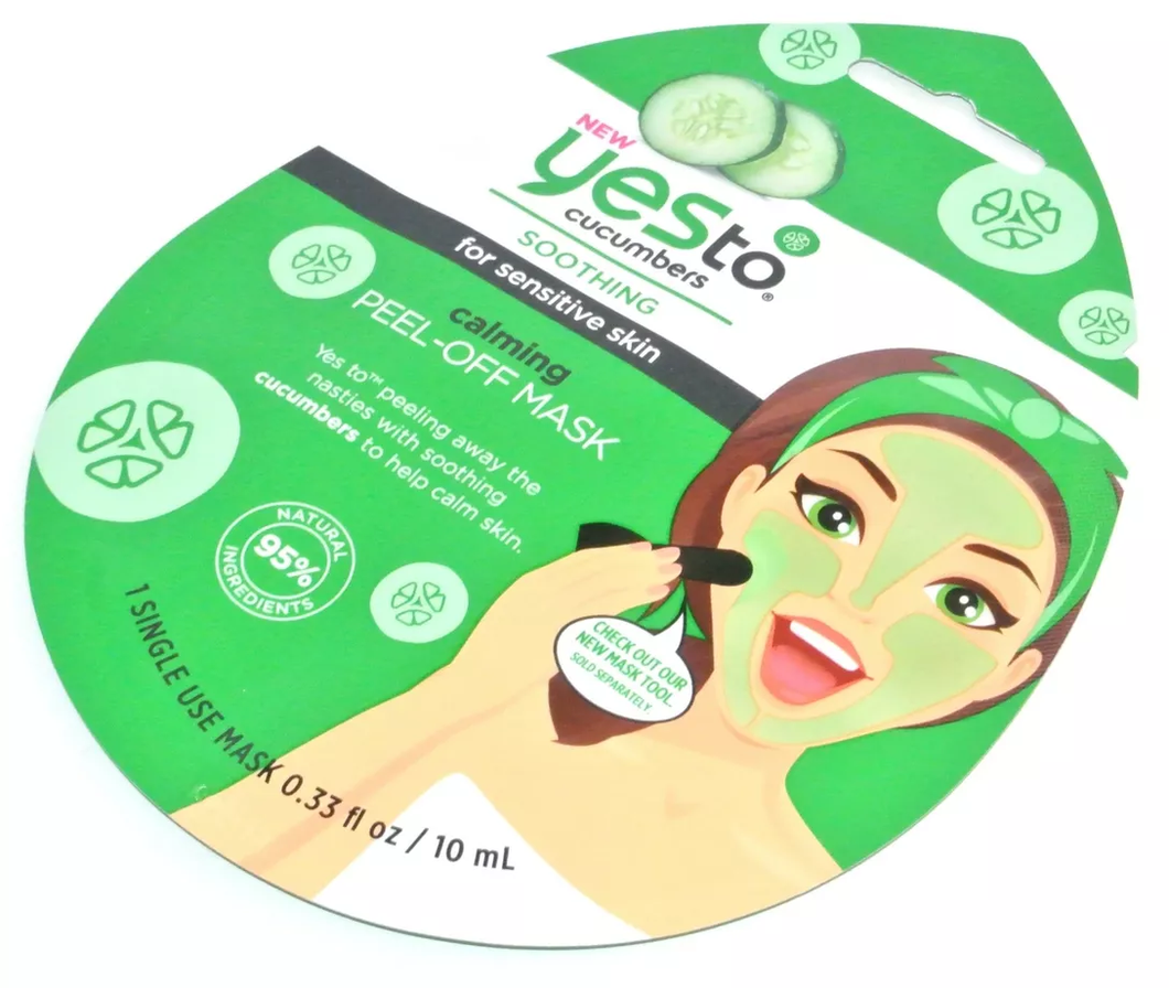 Yes To - Yes To Cucumbers: Calming Peel-Off Mask (Single Pack)