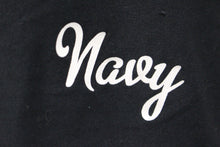 Load image into Gallery viewer, Under Armor US NAVY T-Shirt, Heat Gear, Size: Large, NAVY written near hem.