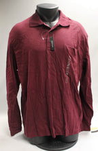 Load image into Gallery viewer, Croft &amp; Barrow Men&#39;s Knit Polo, Size: Large, Burgandy, New!