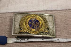 Kentucky Character Makes The Man Belt Buckle, Used