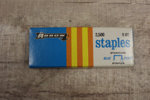 Arrow Standard Blue Point Staples 2500 Staples -Blue -Open Box