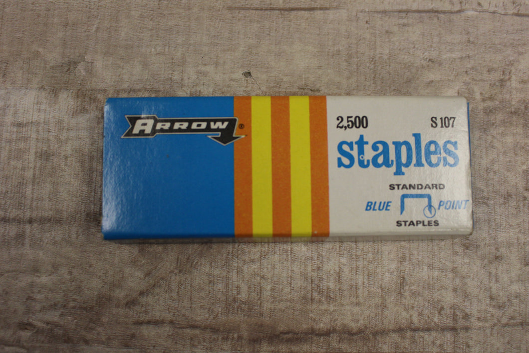 Arrow Standard Blue Point Staples 2500 Staples -Blue -Open Box