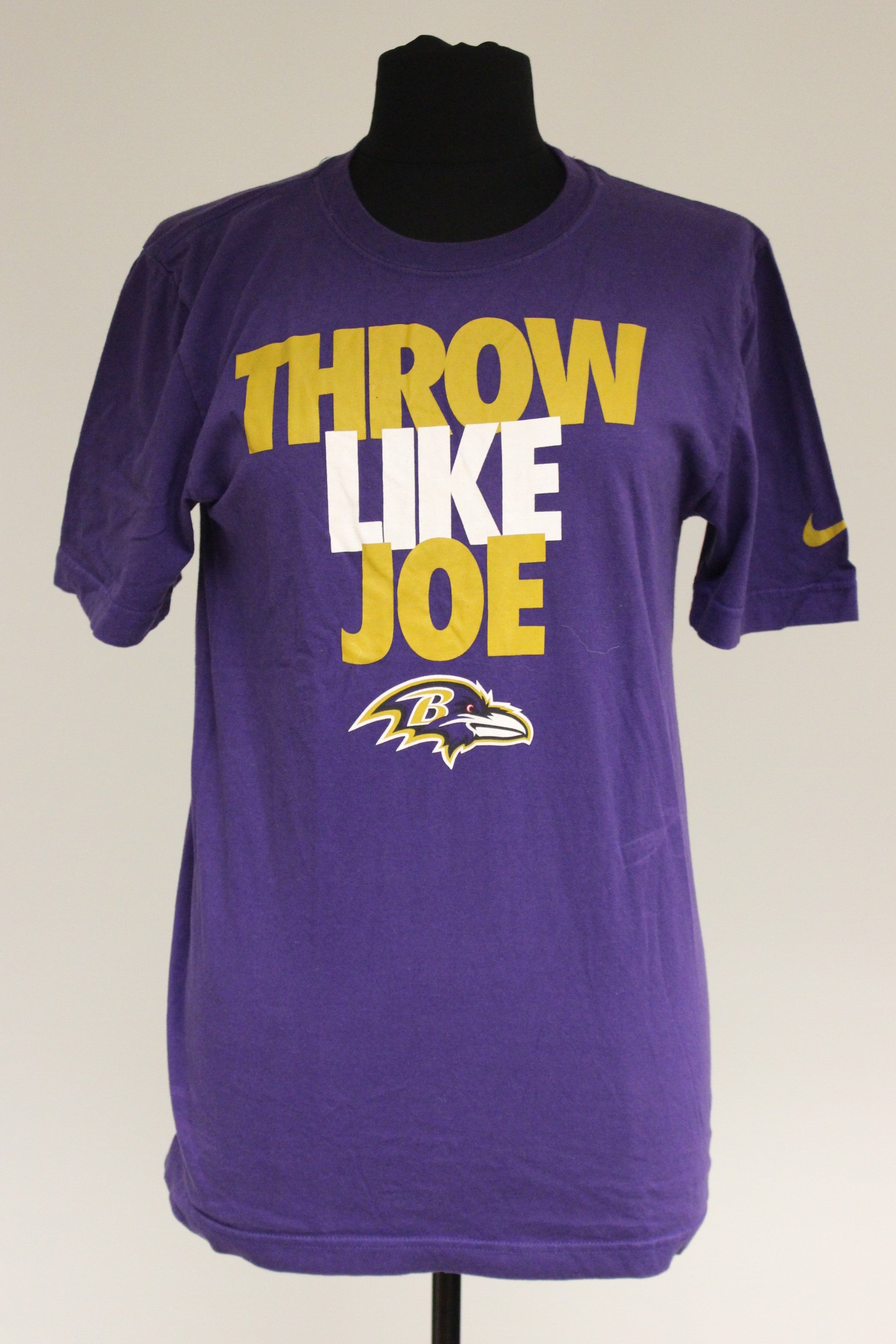 Nike Throw Like Joe Baltimore Ravens T-Shirt, Small – Military Steals and  Surplus