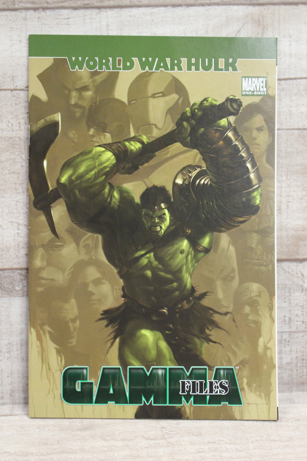 Marvel Comics World War Hulk Gamma Files - #1