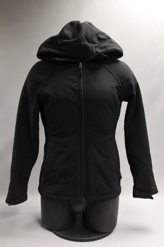 Falls Creek Zip Up Hooded Jacket, Size: Small, Black