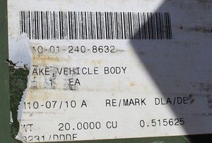 Vehicle Body Stake, PN 1263-SAT18920, NSN 2510-01-240-8632