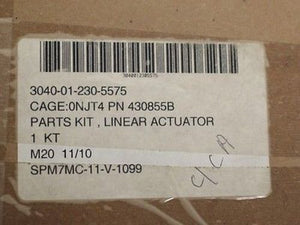 Linear Actuator Parts Kit, NSN 3040-01-230-5575, P/N 430855B, NEW!