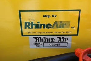 Rhine Air Inc, Mdl NF 21-1, High Pressure Ambient Air Breathing Pump, New