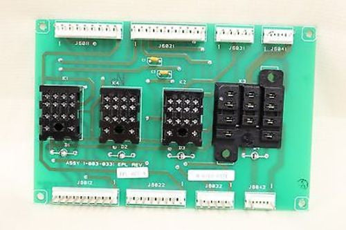 Lorad Biopsy System Board With 3 HC4-PS-K ACCY Relay Sockets, 5A, 250V AC